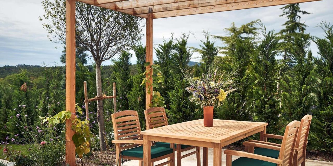Kittenberger Chalets Am Gartensee Schiltern bei Langenlois Buitenkant foto