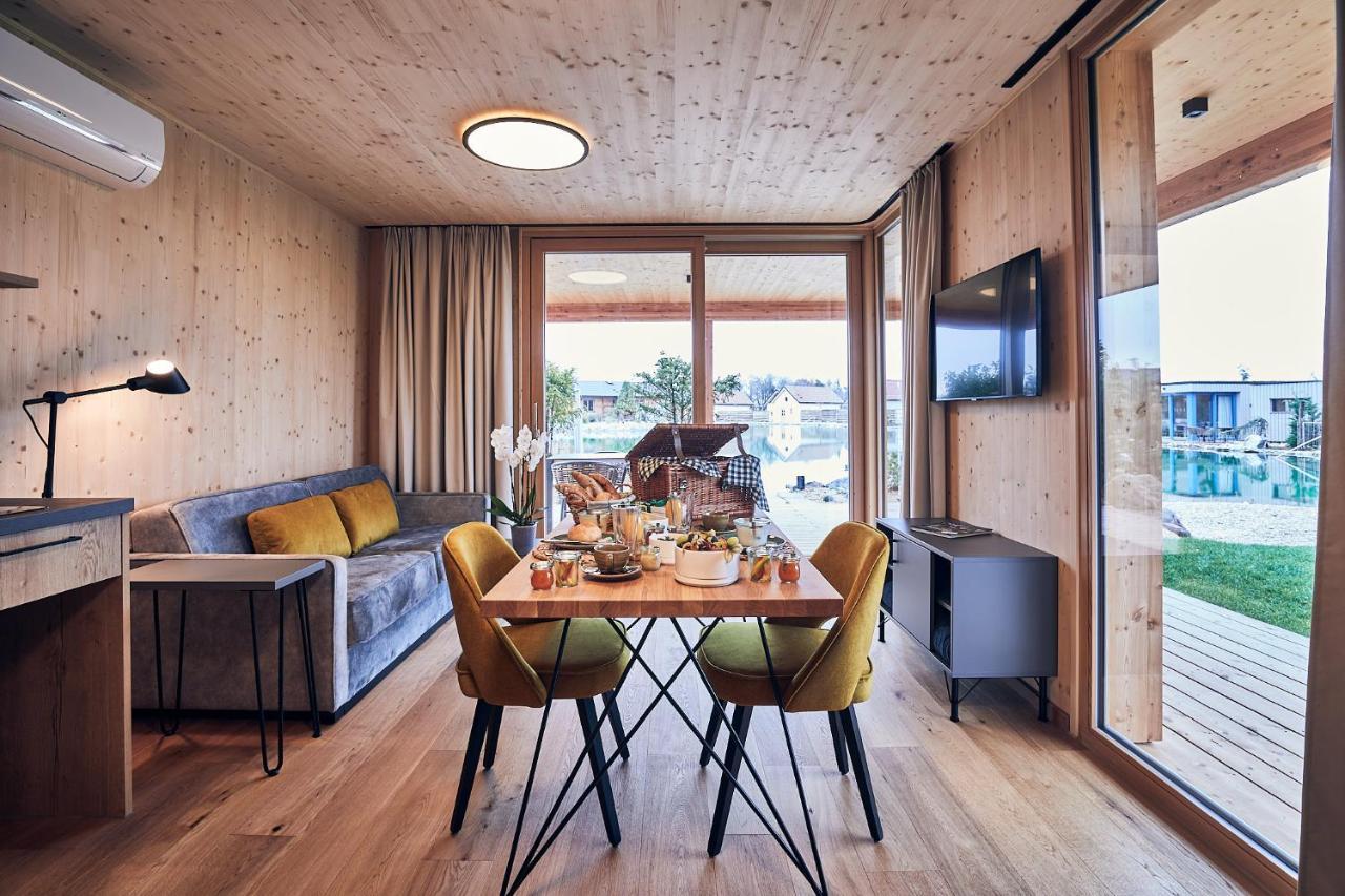 Kittenberger Chalets Am Gartensee Schiltern bei Langenlois Buitenkant foto